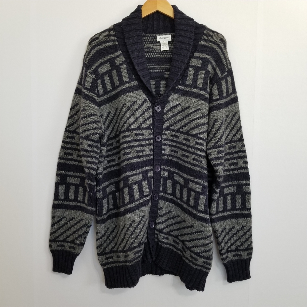 Oliver Perry Wool Blend Cardigan Size XL